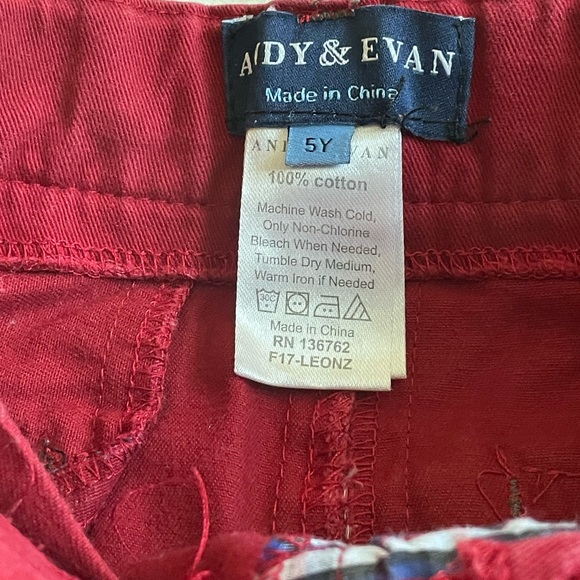 Andy & Evan burgundy pants - Picture 6 of 6